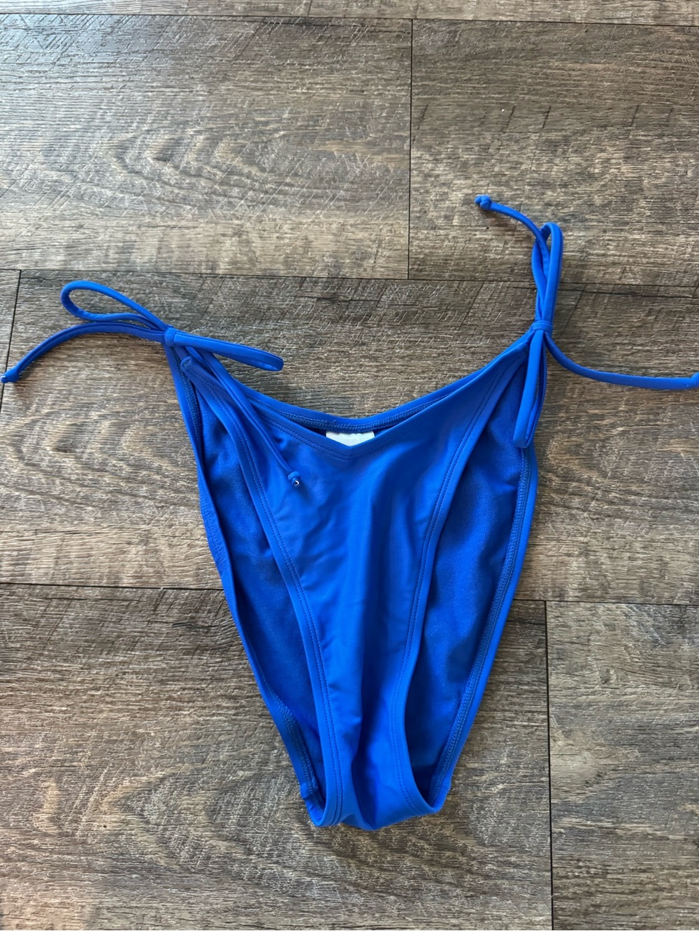 Target String Blue Bikini Bottom